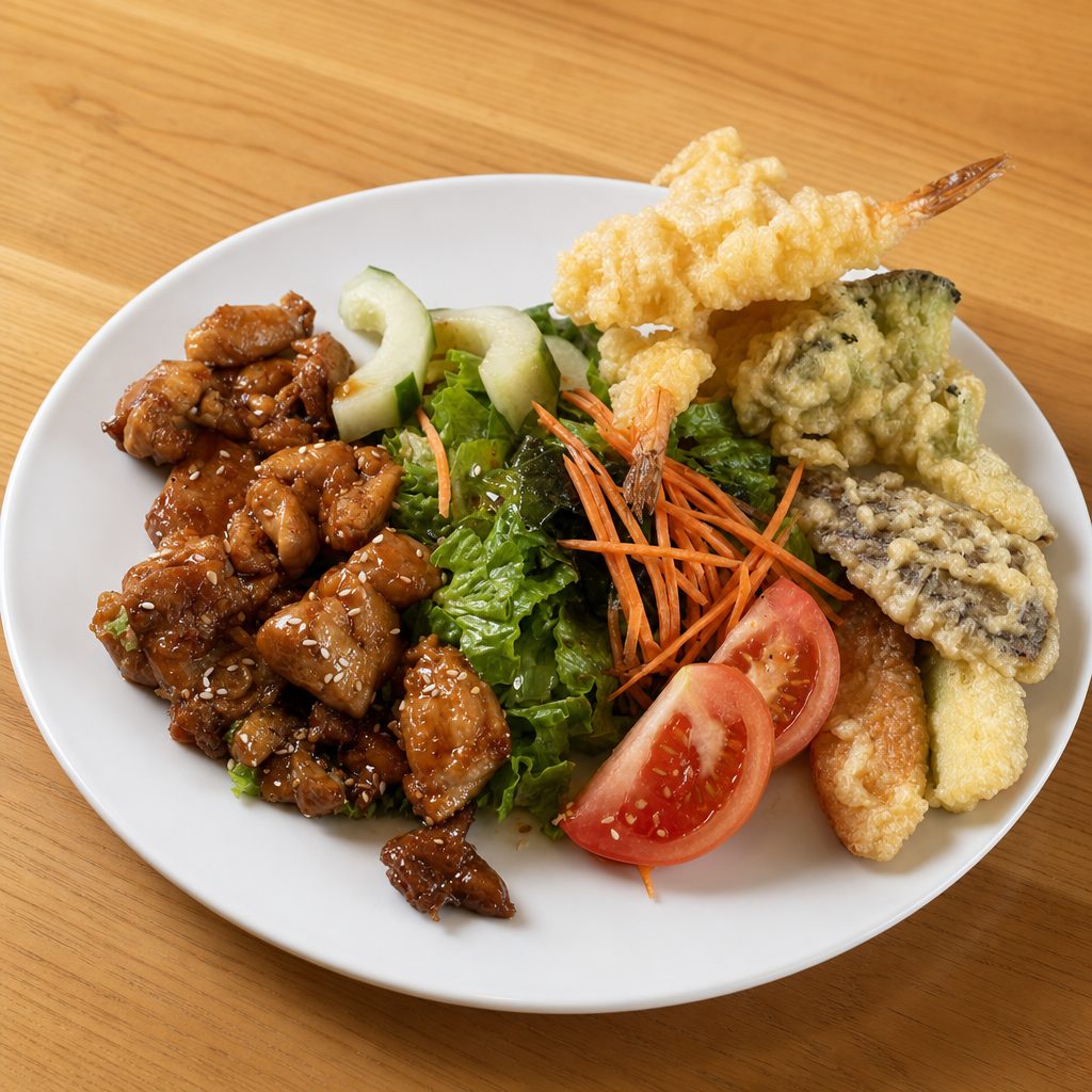 Chicken Teriyaki Plate.